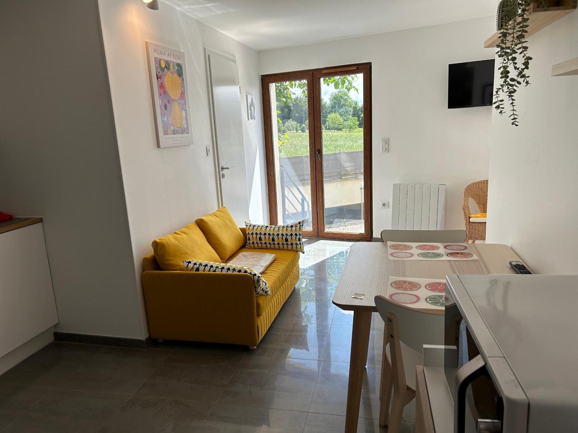 Charmant Studio Avec Terrasse Ebersheim Exterior photo